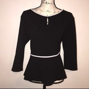 Elle peplum blouse size XXL